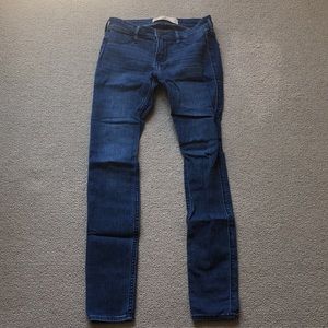 Hollister medium wash jeggings